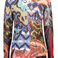 Black Viscose Women Sweater