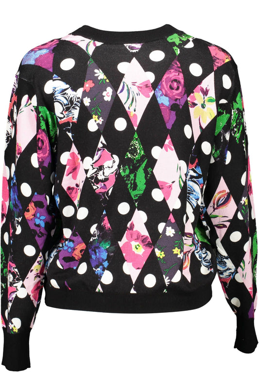 Black Viscose Women Shirt