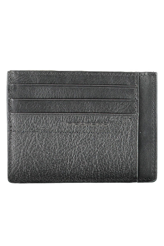 Black Leather Men Wallet
