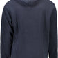 Blue Cotton Men Sweater