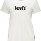 White Cotton Women T-Shirt