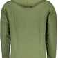 Green Cotton Men Sweater