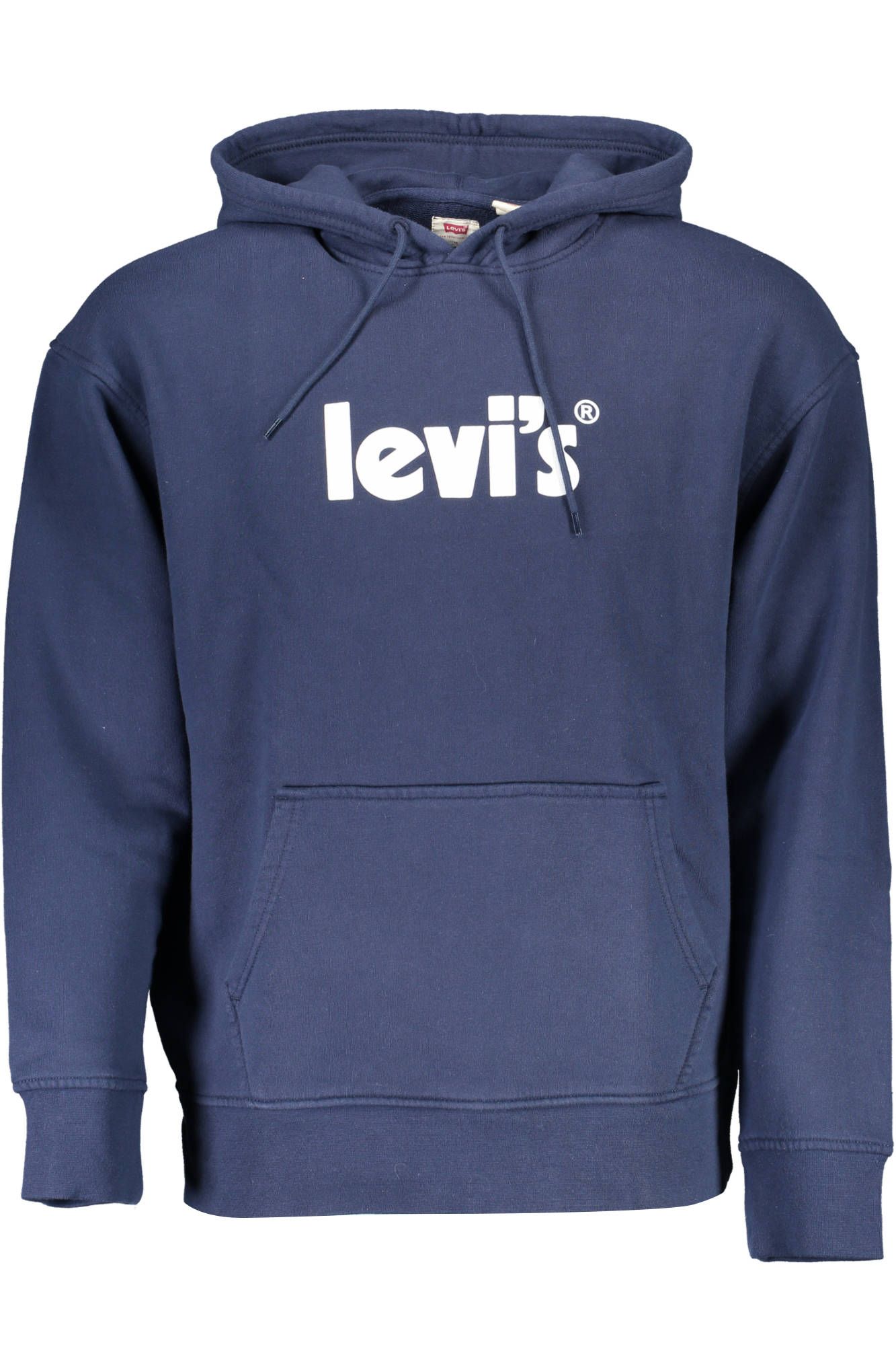 Blue Cotton Men Sweater