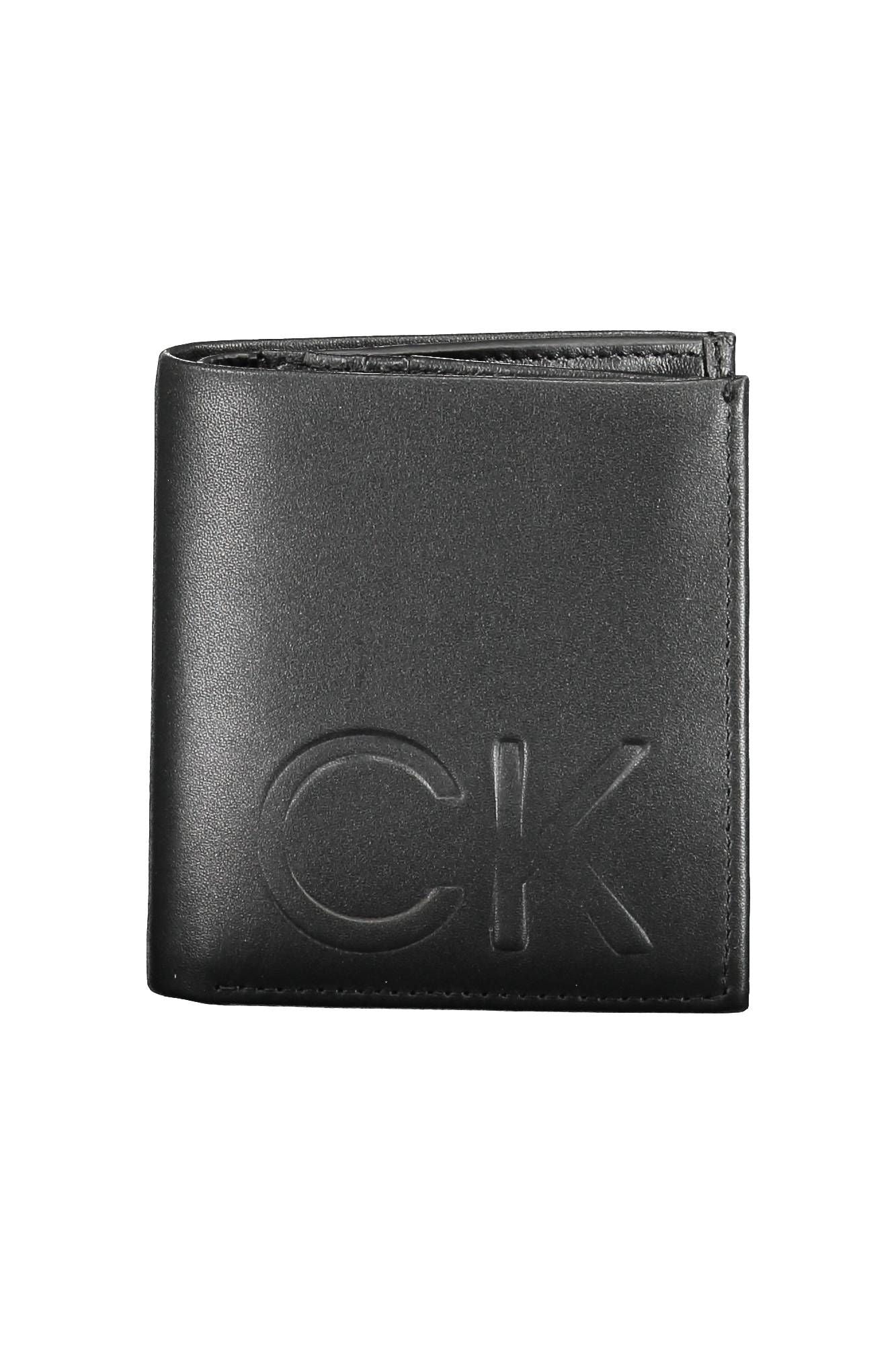 Black Leather Men Wallet