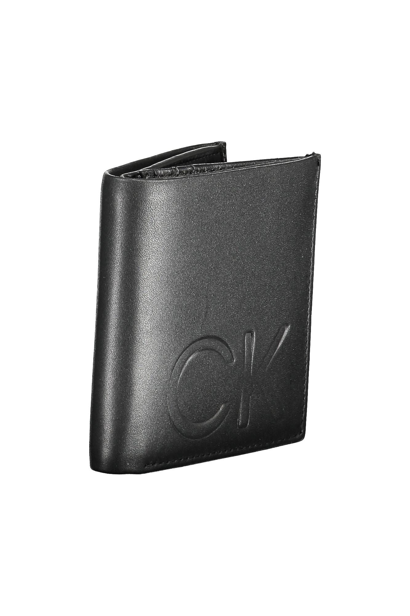 Black Leather Men Wallet