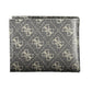 Black Polyurethane Men Wallet