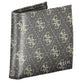 Black Polyurethane Men Wallet