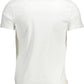 White Cotton Men T-Shirt