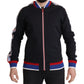 Elegant Zipper Sweater in Moscow Blue