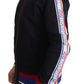 Elegant Zipper Sweater in Moscow Blue