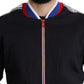 Elegant Zipper Sweater in Moscow Blue