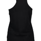 Black Cotton Women Tank Top