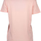 Pink Cotton Women T-Shirt
