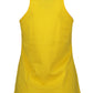 Yellow Cotton Women Tank Top