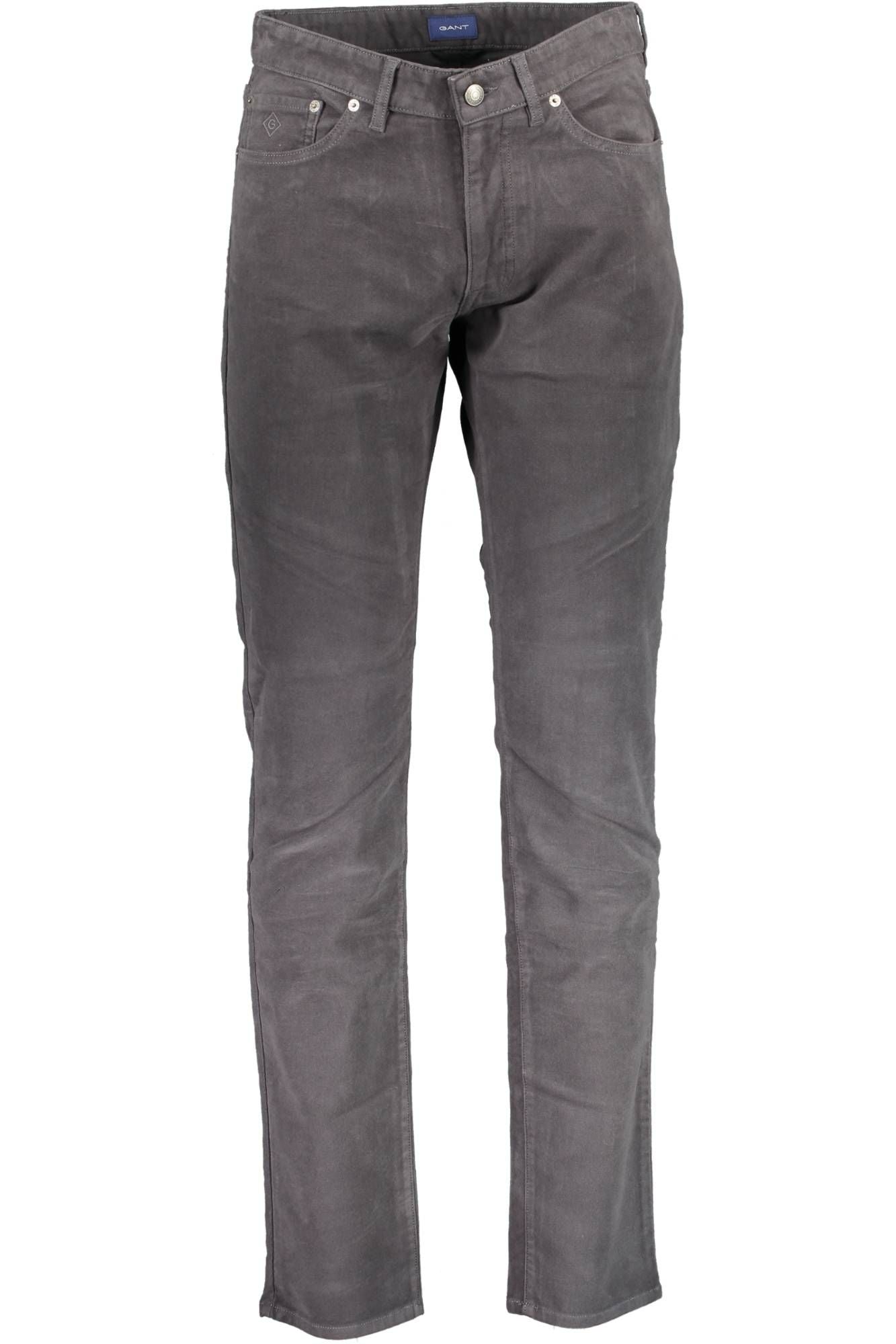 Gray Cotton Men's Pant