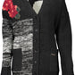 Black Wool Women Cardigan