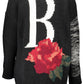 Black Wool Women Cardigan