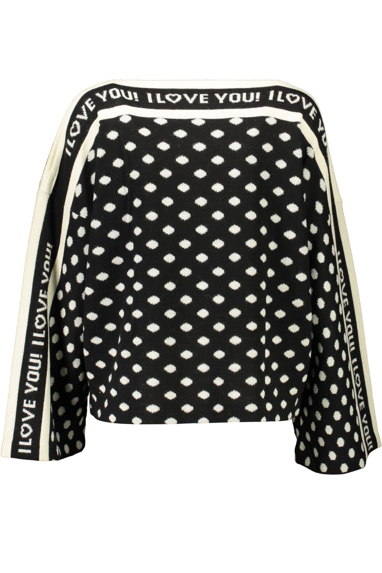 Black Wool Women Sweater