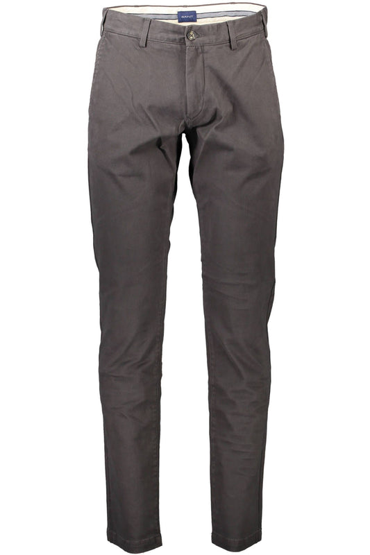 Gray Cotton Men Jeans