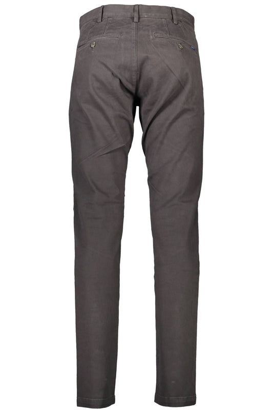 Gray Cotton Men Jeans