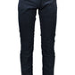 Blue Cotton Men's Pant