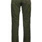 Green Cotton Men Pant