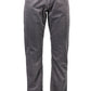 Gray Cotton Men Pant