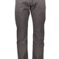 Gray Cotton Mens Trousers
