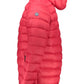 Red Polyester Men's Jacket