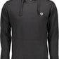 Black Cotton Men Sweater