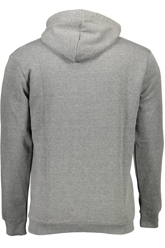 Gray Cotton Men Sweater