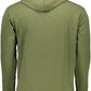 Green Cotton Men Sweater