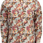 Beige Cotton Men Shirt