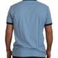 Elegant Light Blue Crewneck Tee