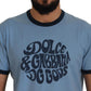 Elegant Light Blue Crewneck Tee