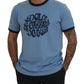 Elegant Light Blue Crewneck Tee