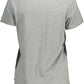 Gray Cotton Women T-Shirt