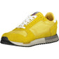 Yellow Leather Men Sneaker