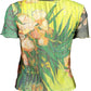 Green Polyester Women T-Shirt