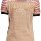 Beige Cotton Women T-Shirt
