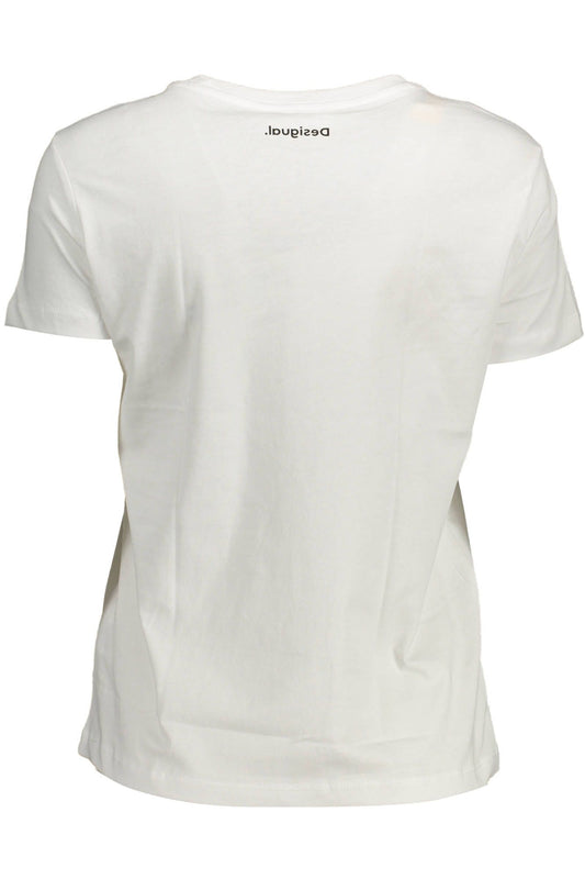 White Cotton Women Top
