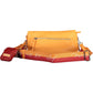 Orange Polyethylene Women Handbag