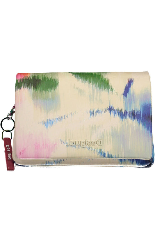 White Polyurethane Women Handbag