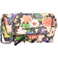 Black Polyurethane Women Handbag