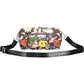 Black Polyurethane Women Handbag