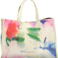 White Polyurethane Women Handbag