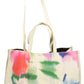 White Polyurethane Women Handbag
