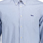 Light Blue Cotton Men Shirt