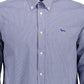 Blue Cotton Men Shirt