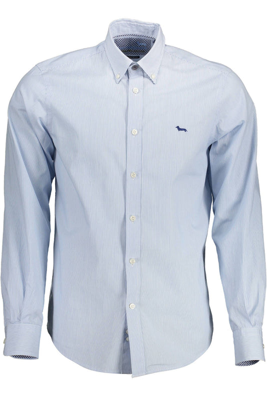 Light Blue Cotton Men Shirt